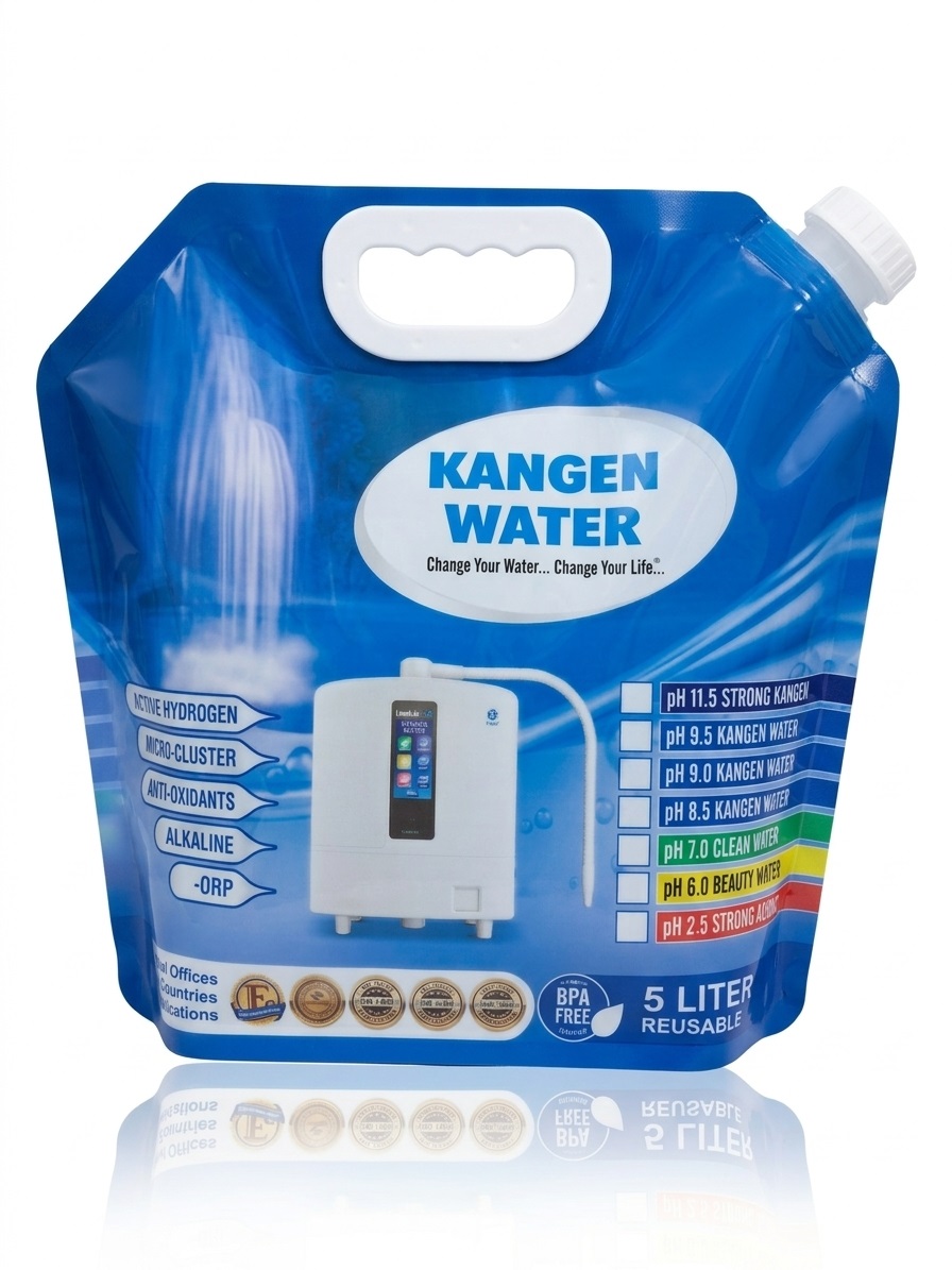 Alkalanized Hydrogen Rich Water with 5L Carry Bag